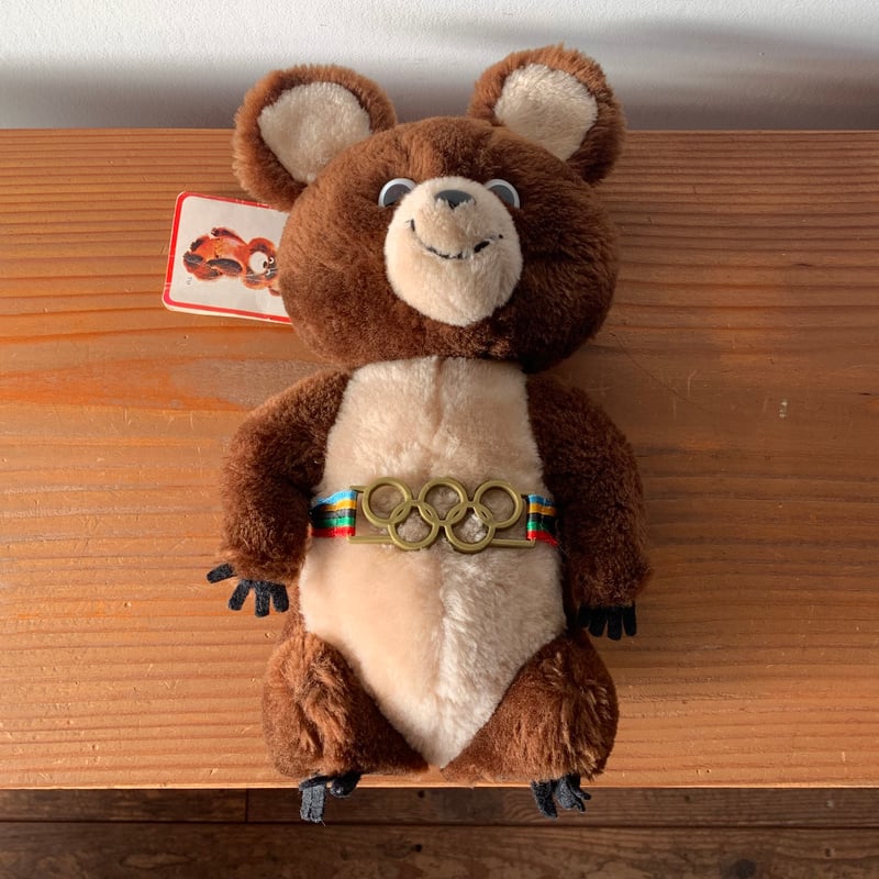 MISHA MOSCOW OLYMPIC GAMES 1980 vintage ミーシャ 19