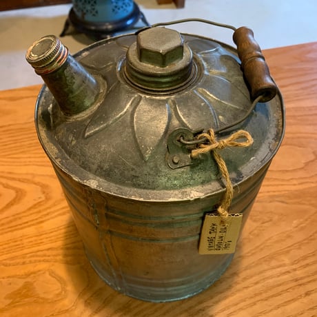GASOLIN CAN TANK vintage 1950s 2gallon OIL CAN ヴィンテージ ガソリン缶 オイル缶 携行缶