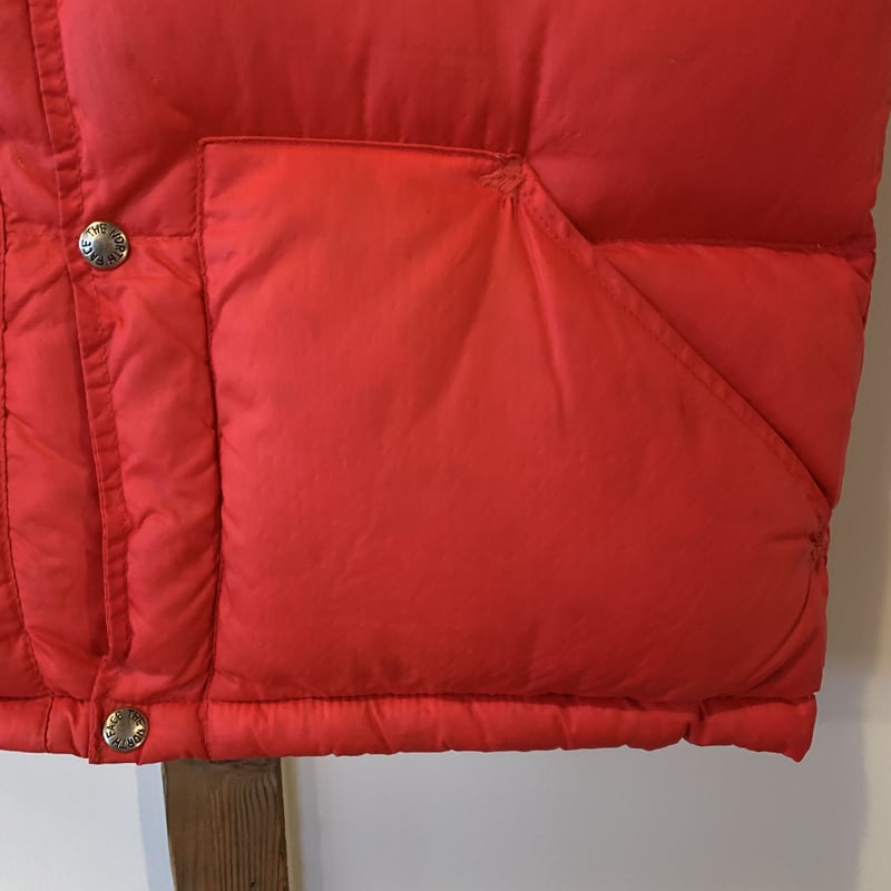 THE NORTH FACE 茶タグ ダウンベスト レッド | MILMOUNTAIN STORE