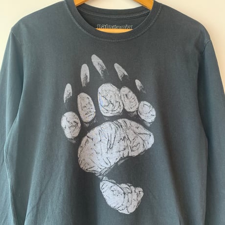 patagonia  FREEDOM TO ROAM BEAR L/S USA パタゴニア オーガニックコットン 熊 ベアー VINTAGE