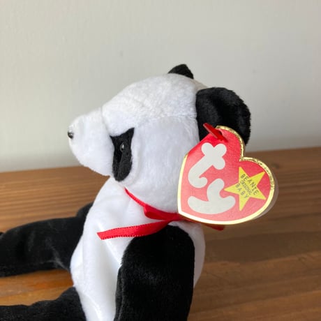 ty Beanie Babies "Fortune" パンダ ぬいぐるみ 1998年