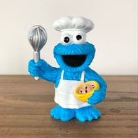 SESAME STREET セサミストリート クッキーモンスター プラスチックフィギュア Hasbro 2012年