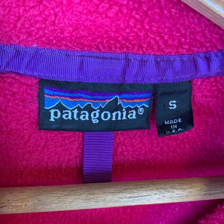 patagonia 1980s-1990s Snap-T Pullover Rマーク 前立てナイロン パタゴニア 美品 made in USA vintage