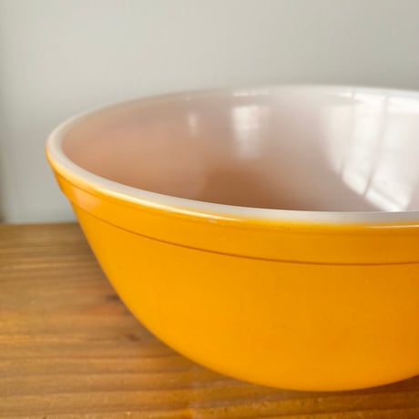 PYREX オールド パイレックス ミキシングボウル L／オレンジ