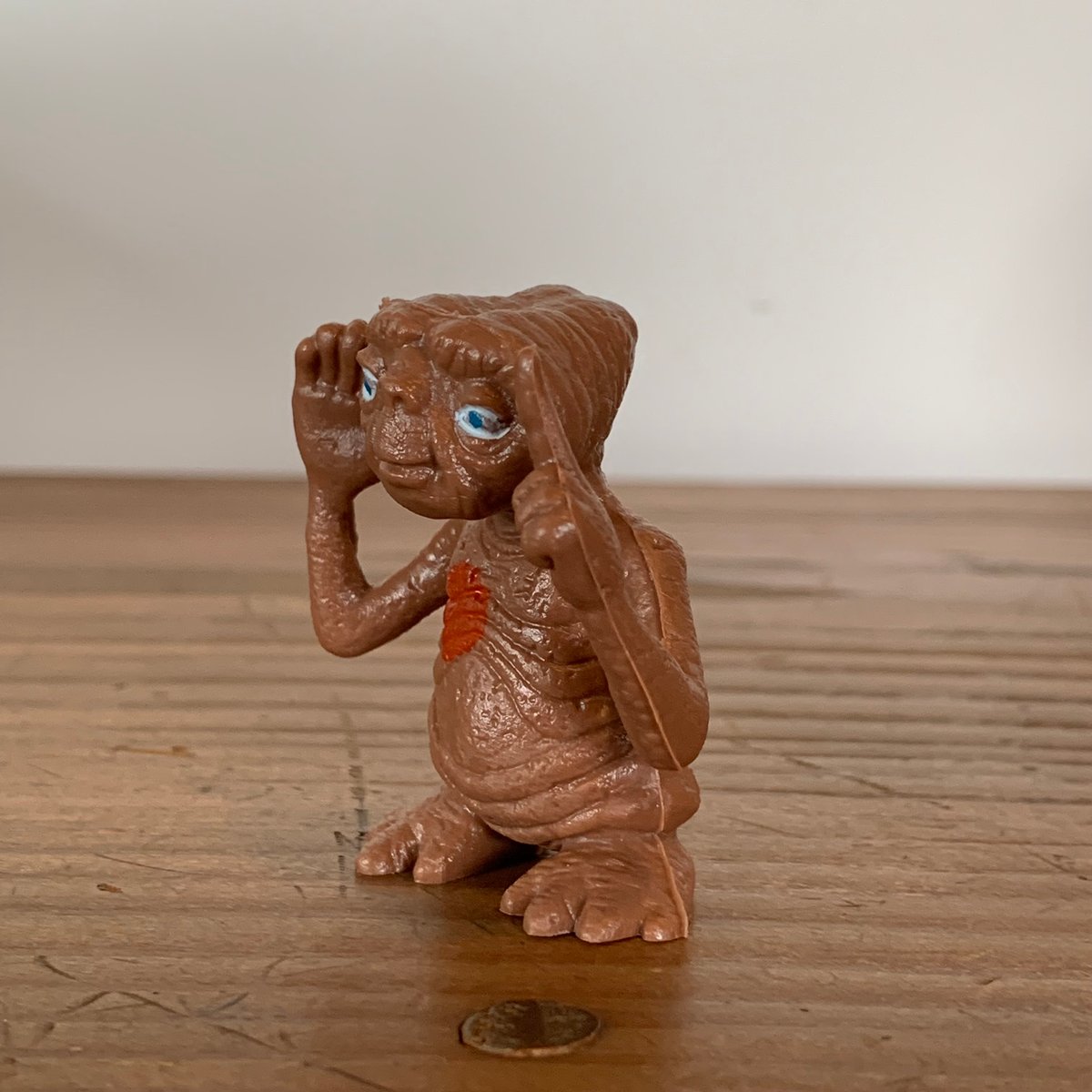 E.T. フィギュア 1982年製 E.T.】1982年製 E.T. & エリオット 自転車フィギュア | hashigo antiques
