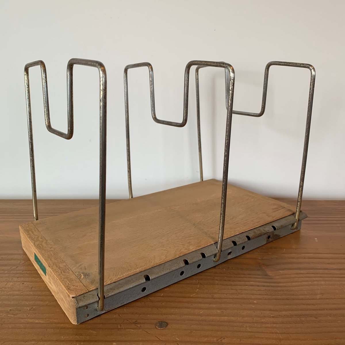 ビンテージ ブックスタンド 剥離