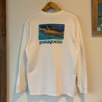 patagonia L/S M WORLD TROUT AD MADDOX  パタゴニア ワールドトラウト VINTAGE
