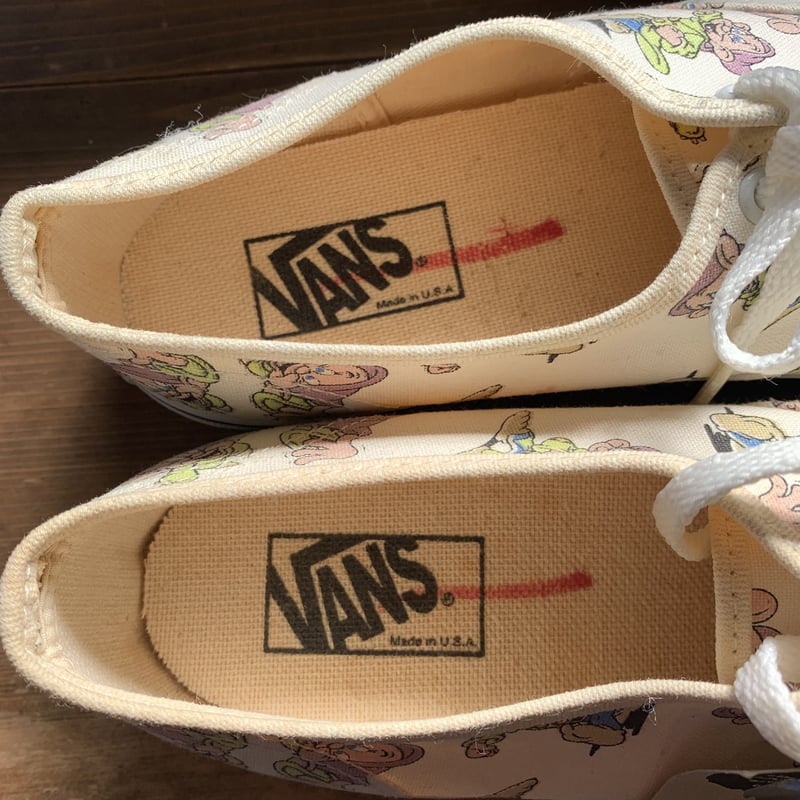 希少サイズ　usa製　デッドストック　ヴィンテージ VANS スニーカー