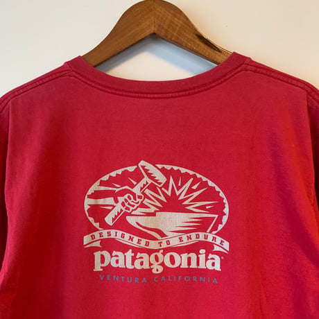 patagonia DESIGNED TO ENDURE S/S TEE  BENEFICIAL 1990s パタゴニア VINTAGE