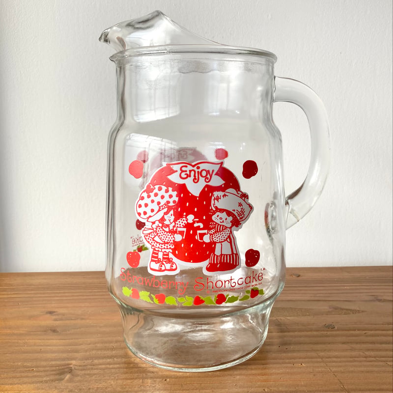 Strawberry Shortcake ストロベリーショートケーキ ガラスピッチャー