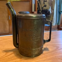 OIL JUG special made in ENGLAND オイルジャグ 1918年 ハーフガロン USAモデル
