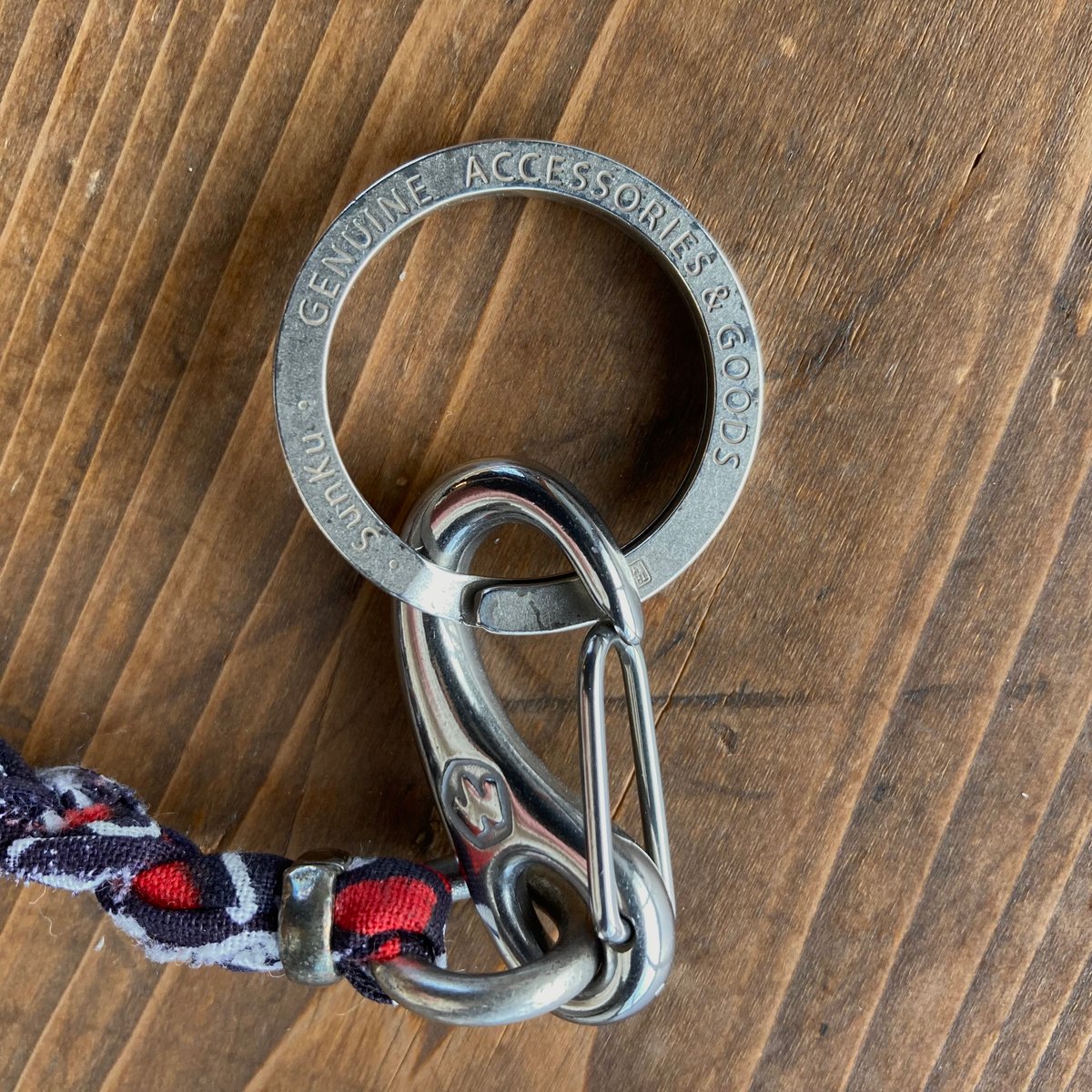 廃盤 sunKu サンク 39 Wichard社 カラビナ ウォレットチェーン サンク/ 39 SunKu / 39 |WICHARD Stainless wallet chain