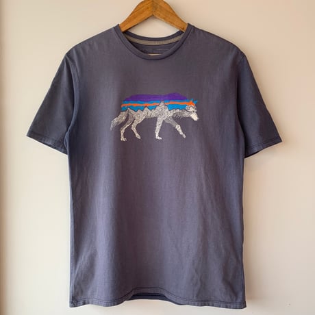 patagonia  BACK FOR GOOD WOLF S/S  パタゴニア オーガニックコットン ウルフ 狼 VINTAGE