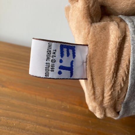 E.T. グレーパーカー ぬいぐるみ UNIVERSAL STUDIOS GUND 1998年