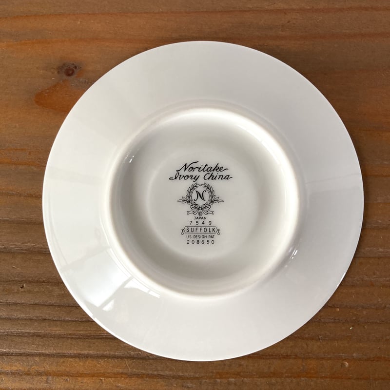 Noritake Ivory China SUFFOLK ノリタケ デミタス カップ＆ソーサー