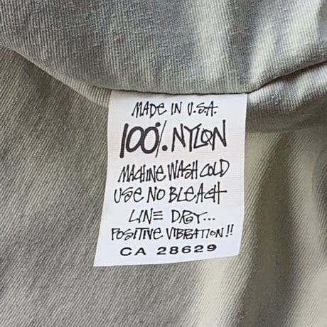 STUSSY フィッシングベスト 1990年代 MADE IN USA