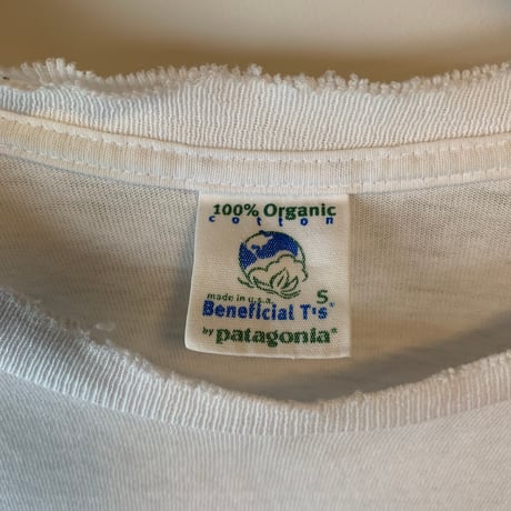 patagonia designed by Tom Killion Protect Wild Nature 90s Beneficial made in USA パタゴニア VINTAGE