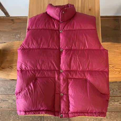 THE NORTH FACE 茶タグ ダウンベスト パープル