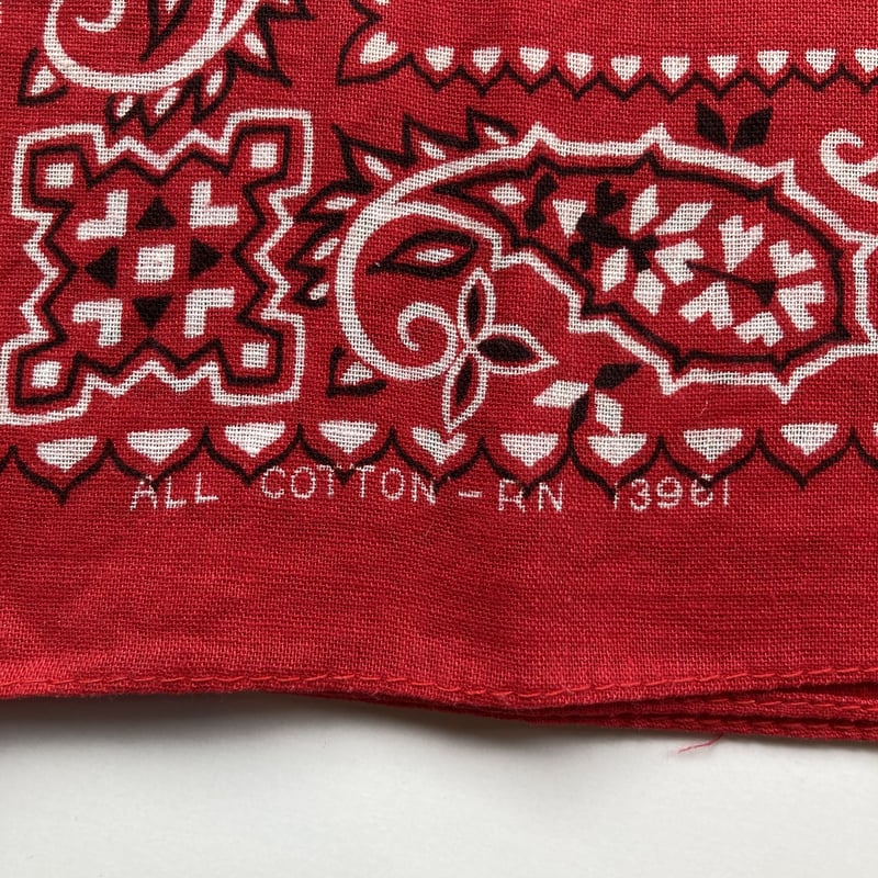 ビンテージ　20s 30s バンダナ　スペシャルピース　ターキーレッド ビンテージ 20s 30s バンダナ スペシャルピース ターキーレッド