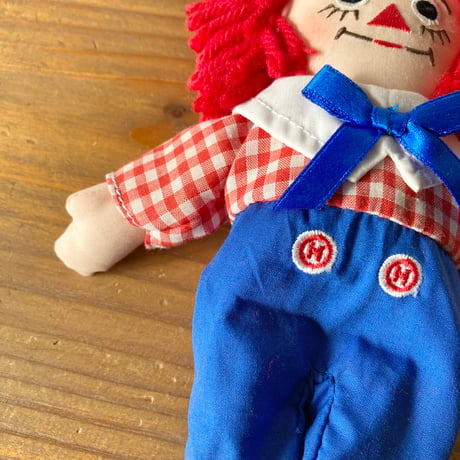 RAGGEDY ANN & ANDY ラガディアン アンディ ドール Applause 紙タグつき 2体セット