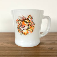 FIRE KING Esso Tiger ファイヤーキング マグカップ エッソタイガー①