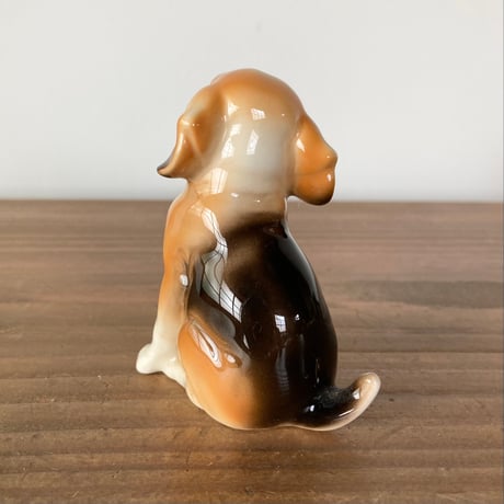 ヴィンテージ 犬 ビーグル 置物