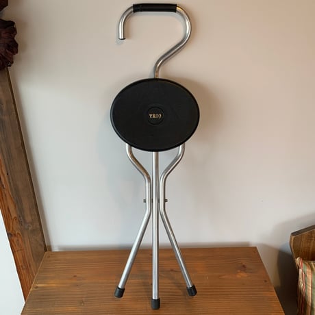 TRIO 2 STOOL CHAIR 1990s  made in ENGLAND UK VINTAGE