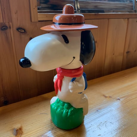 SNOOPY スヌーピー シャンプーボトル ボーイスカウト キャンプ 1970s
