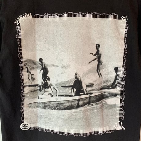 STUSSY 2000s OLD SURF S/S TEE  OLD STUSSY vintage