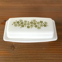 PYREX オールドパイレックス バターディッシュ／Spring Blossom スプリングブロッサム