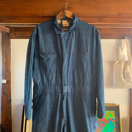 BIGBEN Wrangler JEANS 1960s NOS USA オールインワン デニム つなぎ 極上 デッドストック vintage