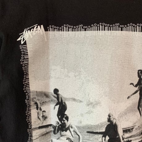 STUSSY 2000s OLD SURF S/S TEE  OLD STUSSY vintage