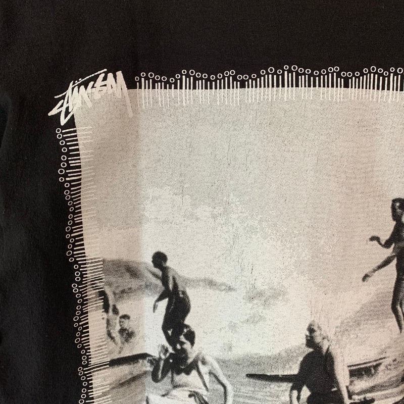 STUSSY 2000s OLD SURF S/S TEE OLD STUSSY vinta