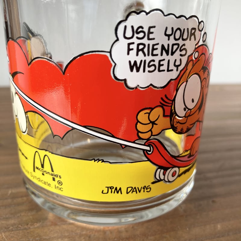 GARFIELD McDonald's ガーフィールド マクドナルド ガラスマグ Anchor