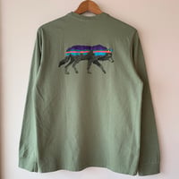 patagonia  BACK FOR GOOD WOLF L/S  パタゴニア ウルフ 狼 VINTAGE