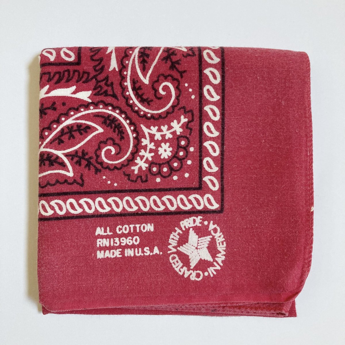 アメリカ製　80s 90s バンダナ20枚セット E DS 80～90s USA RN16463 bandanna | 古着屋 grin days memory