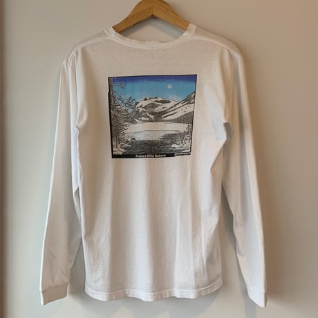 patagonia designed by Tom Killion Protect Wild Nature 90s Beneficial made in USA パタゴニア VINTAGE
