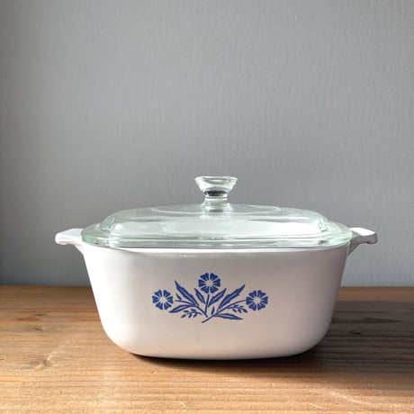 CORNING  キャセロール／Blue Cornflower