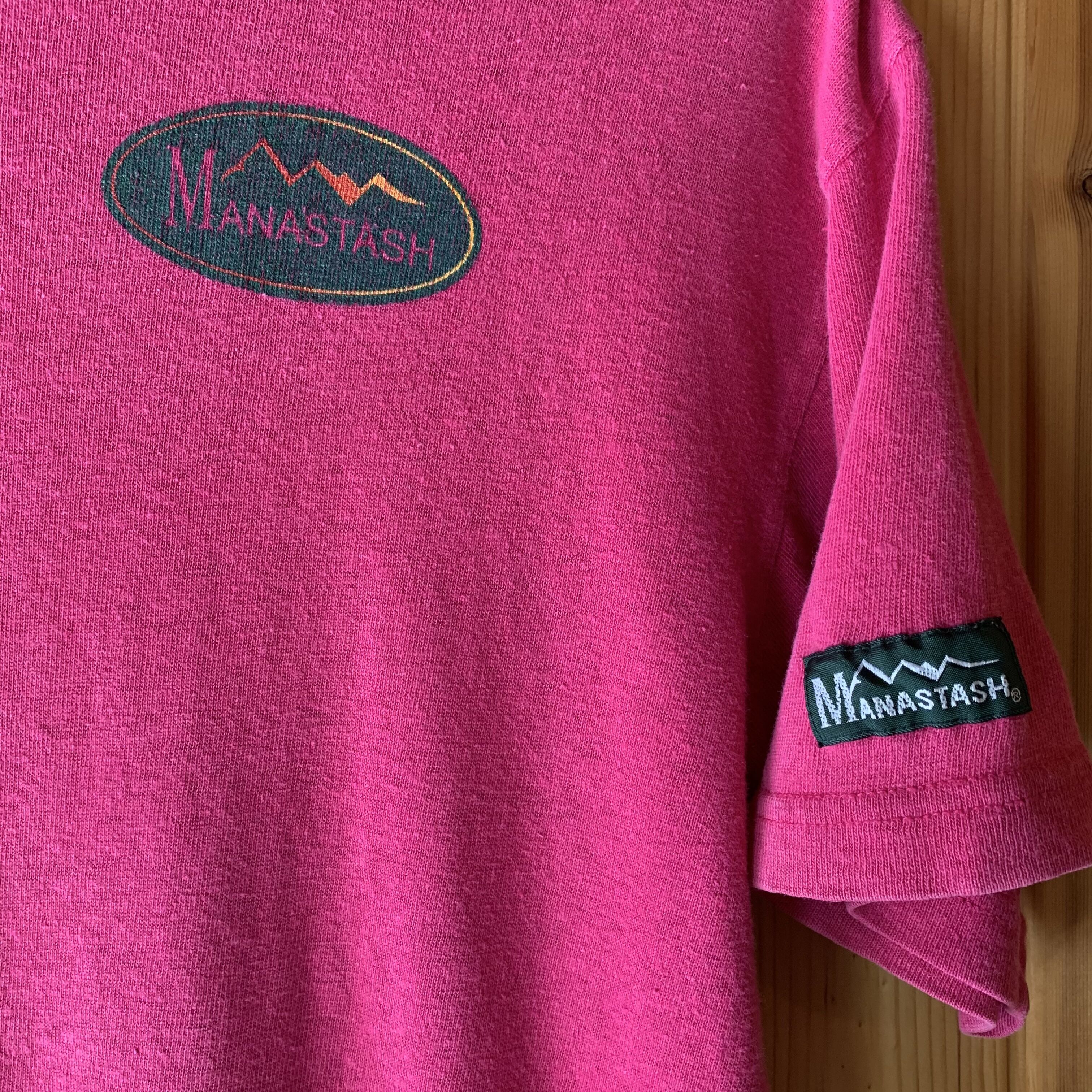 MANASTASH マナスタッシュ Hemp Tour S/S TEE 1990s | MIL