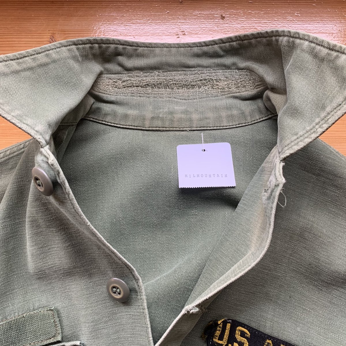US ARMY OG107 L/S ユーティリティ シャツ 1960年代 | MILMOUNT