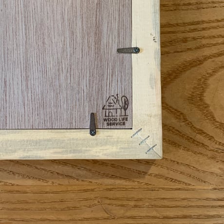 WOOD LIFE SERVICE NO.29 snoopy peanuts OLD WOOD FRAME 古材 額縁