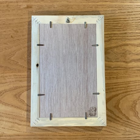 WOOD LIFE SERVICE NO.29 snoopy peanuts OLD WOOD FRAME 古材 額縁