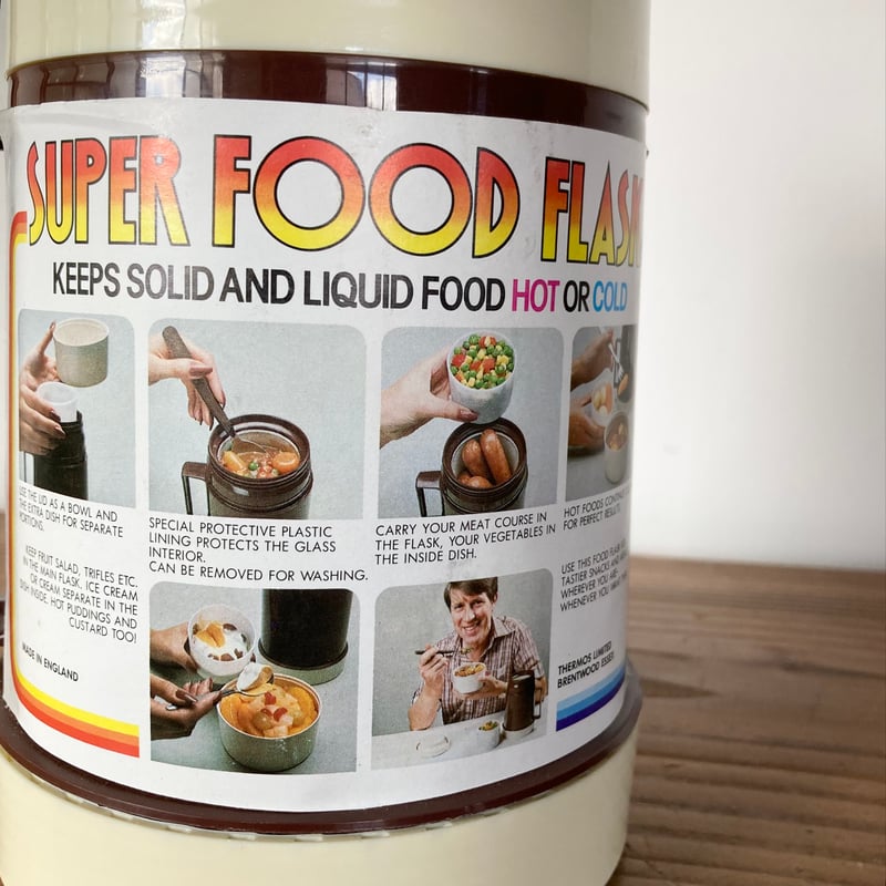 THERMOS SUPER FOOD FLASK ヴィンテージ サーモス フードジャー MAD