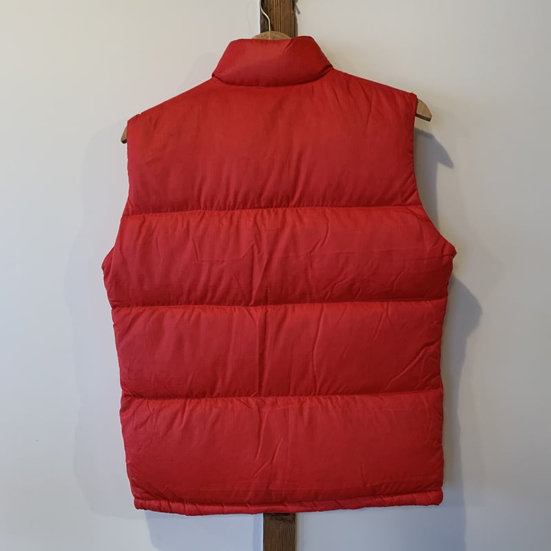 THE NORTH FACE 茶タグ ダウンベスト レッド | MILMOUNTAIN STORE