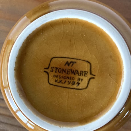Noritake Stoneware ノリタケ ストーンウェア シュガーポット 1970s