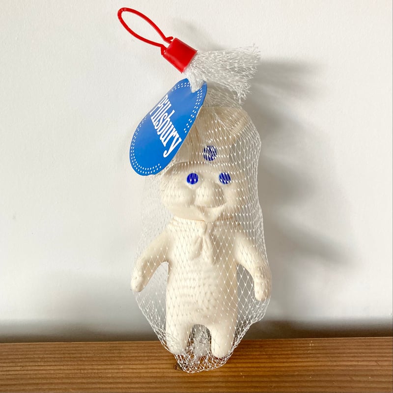 PILLSBURY Doughboy ドゥボーイ ソフビドール ネット入 紙タグ