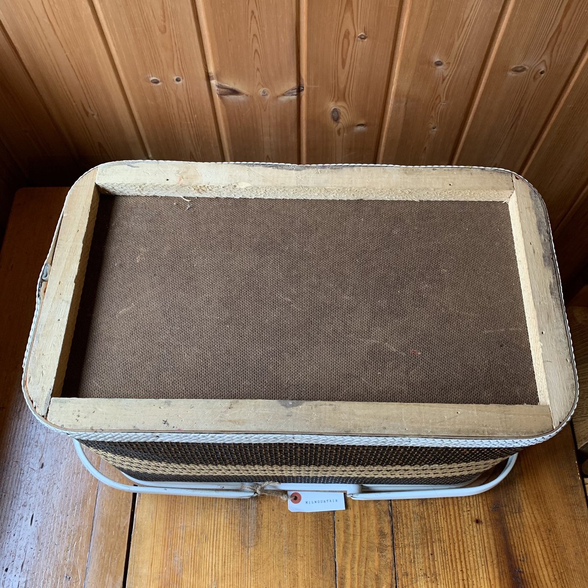 Picnic Basket Redmon ピクニックバスケット 1960年代 ブラウン vin
