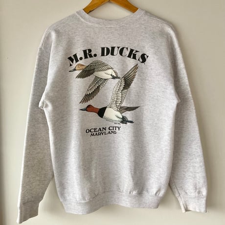 M.R.DUCKS 鳥プリント スウェット Lee U.S.A. 1990s