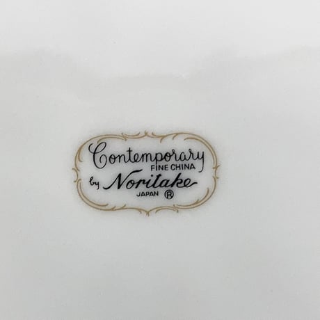 Noritake Contemporary Fine China ノリタケ ディナープレート 1970～1990s