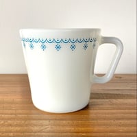 PYREX オールドパイレックス マグカップ／Snow Flake スノーフレーク ②